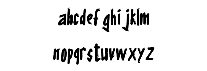 Cerobong-Regular Font LOWERCASE