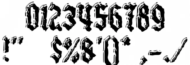 Cerpen Font OTHER CHARS