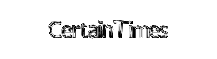 CertainTimes Font