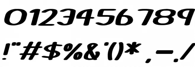 Certainly Italic Font OTHER CHARS