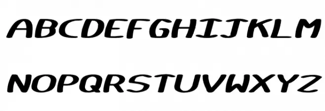 Certainly Italic 字体 大写