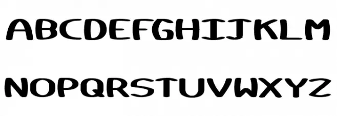 Certainly Schriftart Groß