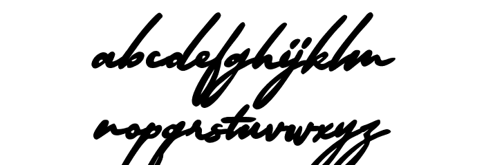 Certification from the Queen Font LOWERCASE