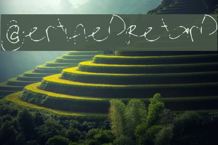 CertifiedRetard Font examples