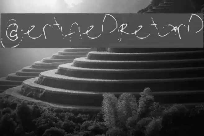 CertifiedRetard Font examples