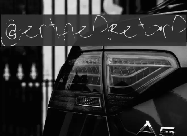 CertifiedRetard Font examples