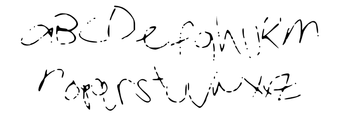 CertifiedRetard Font LOWERCASE