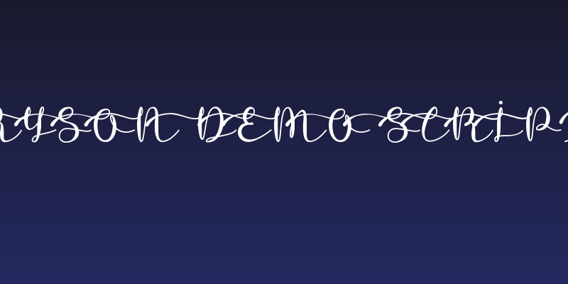 Ceryson Demo Script Social Header