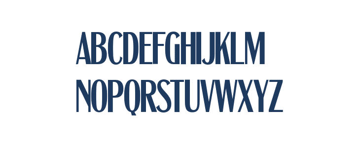 Cesare Regular Uppercase