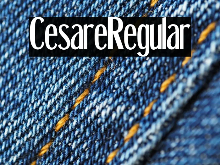 Cesare Regular Example 1