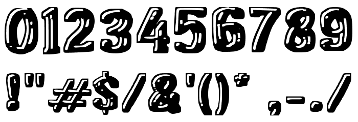 Cespleng Font OTHER CHARS