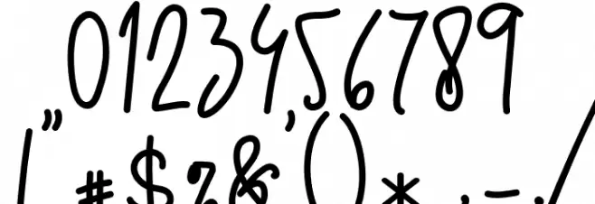 CestLaIsabelly Font OTHER CHARS