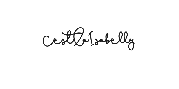 CestLaIsabelly Logo