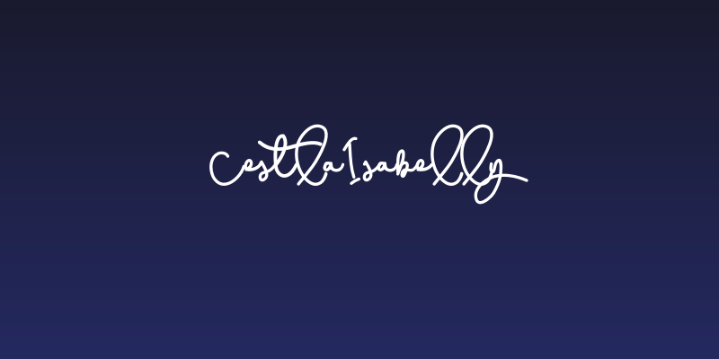CestLaIsabelly Social Header