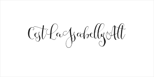 CestLaIsabellyAlt Logo