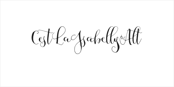 CestLaIsabellyAlt Logo