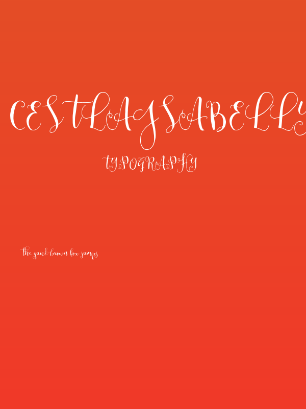 CestLaIsabellyAlt Poster