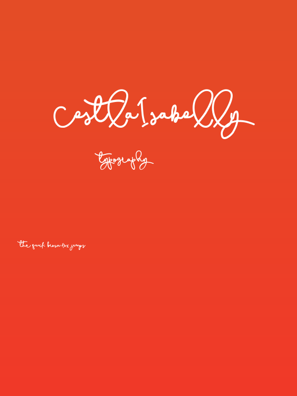 CestLaIsabelly Poster