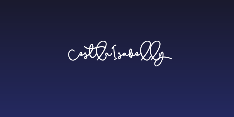 CestLaIsabelly Social Header