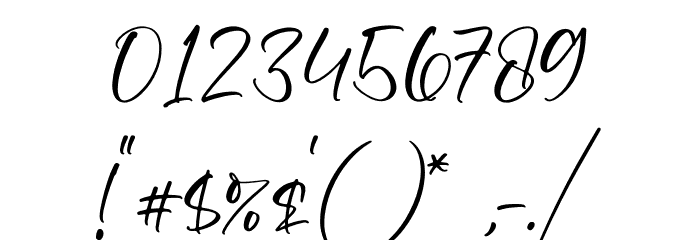 Cestany Font OTHER CHARS