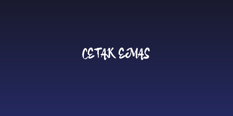 Cetak Emas Social Header