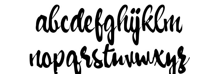 Cetak Emas Font LOWERCASE