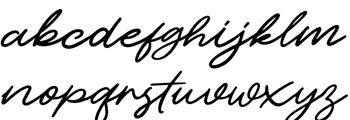 Cetary Font LOWERCASE