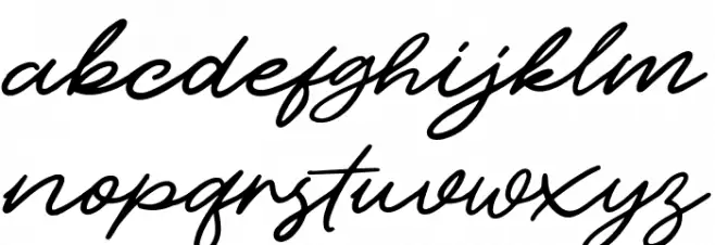 Cetary Font LOWERCASE