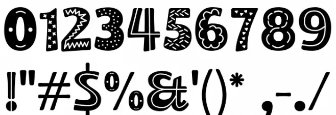 Cetlopist-Regular Font OTHER CHARS