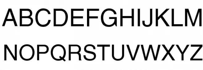 Cetus フォント 大文字