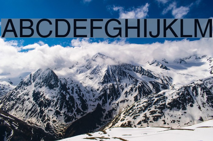 Cetus Font examples