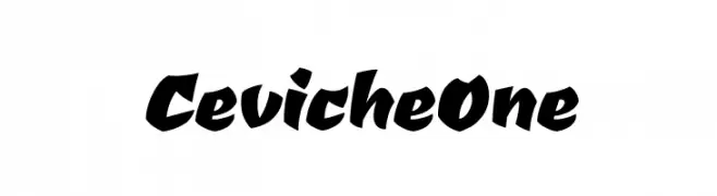 Ceviche One  Frei Schriftart Herunterladen
