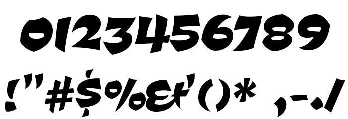 CevicheOne-Regular Font OTHER CHARS