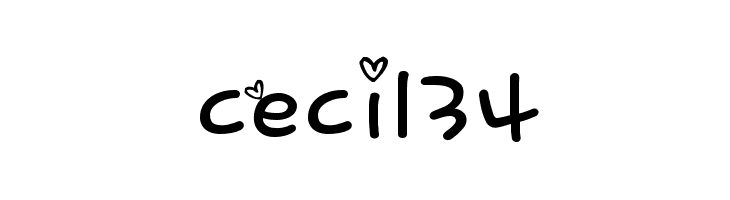 cecil34 Font