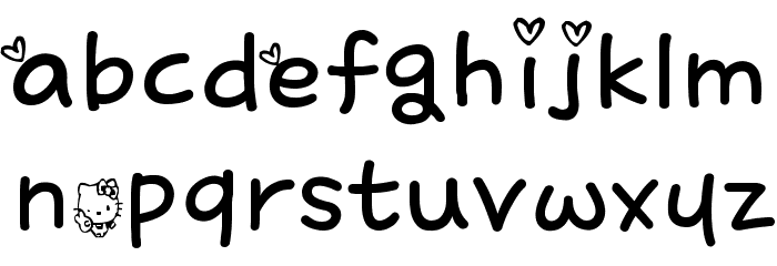 cecil34 Font LOWERCASE