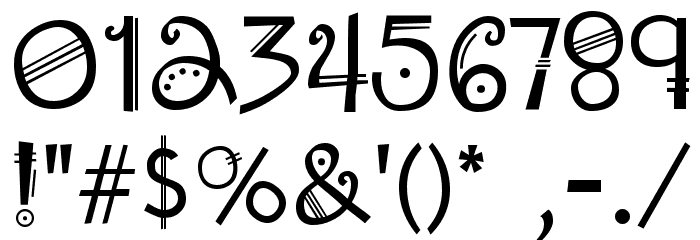 cecil8 Font OTHER CHARS