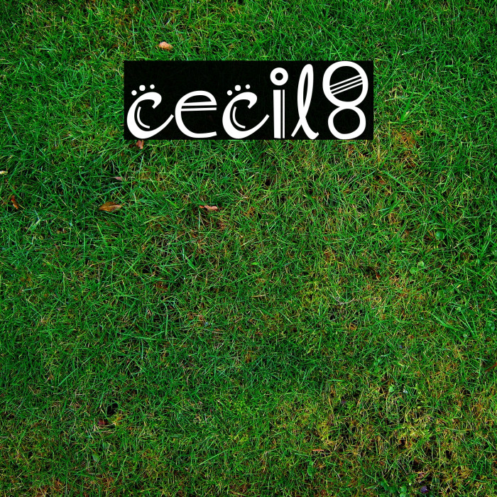 cecil8 Font examples