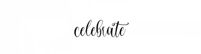 celebrate  नि: शुल्क फ़ॉन्ट्स डाउनलोड