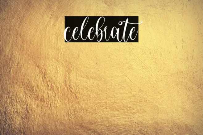 celebrate Example 2