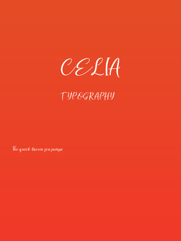 celia Poster