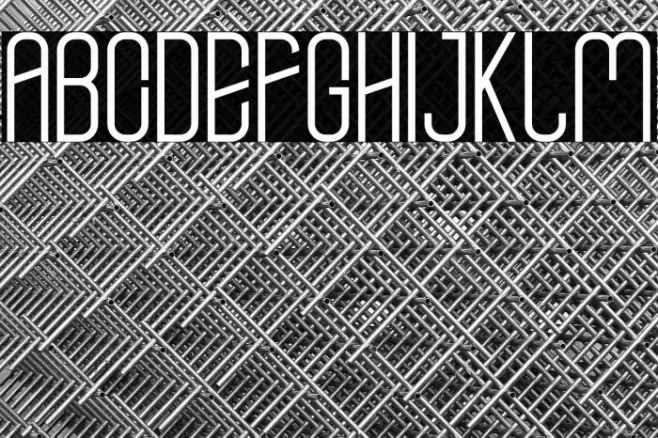 central city Font examples