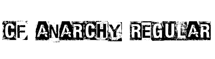 CF Anarchy Regular  baixar fontes gratis