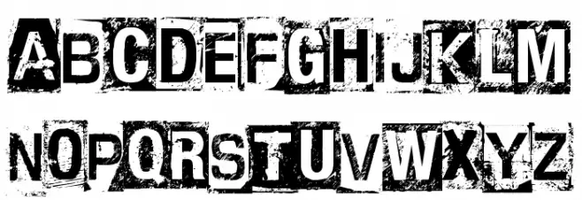 CF Anarchy Regular Schriftart Groß