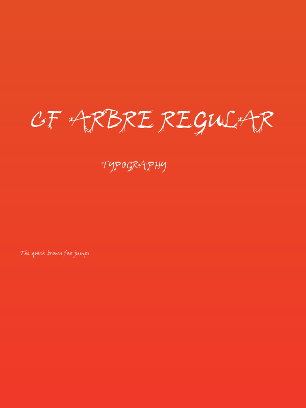 CF Arbre Regular Poster