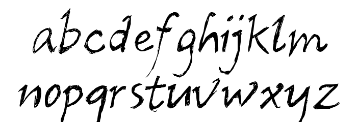 CF Arbre Regular Font LOWERCASE