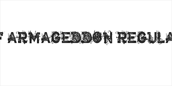 CF Armageddon Regular Logo