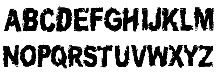 CF Asshole Politicians Regular Font LOWERCASE