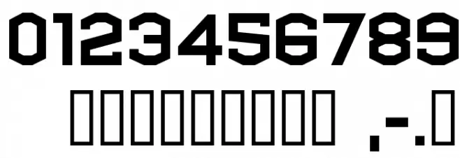 CF Atlantide Regular Font OTHER CHARS