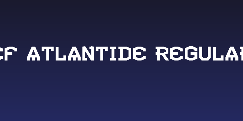 CF Atlantide Regular Social Header