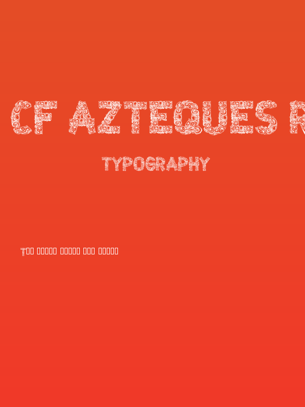 CF Azteques Regular Poster
